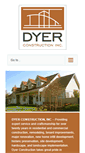 Mobile Screenshot of dyerconstructioninc.com